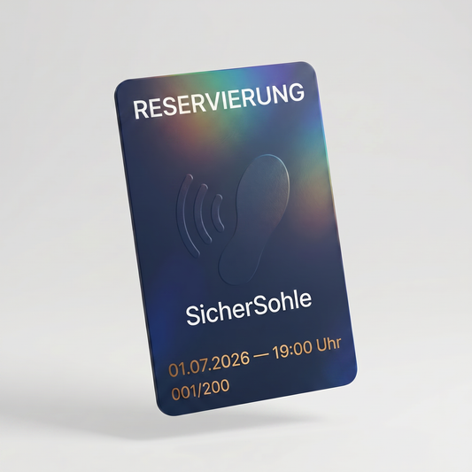 SicherSohle Reservierungsticket